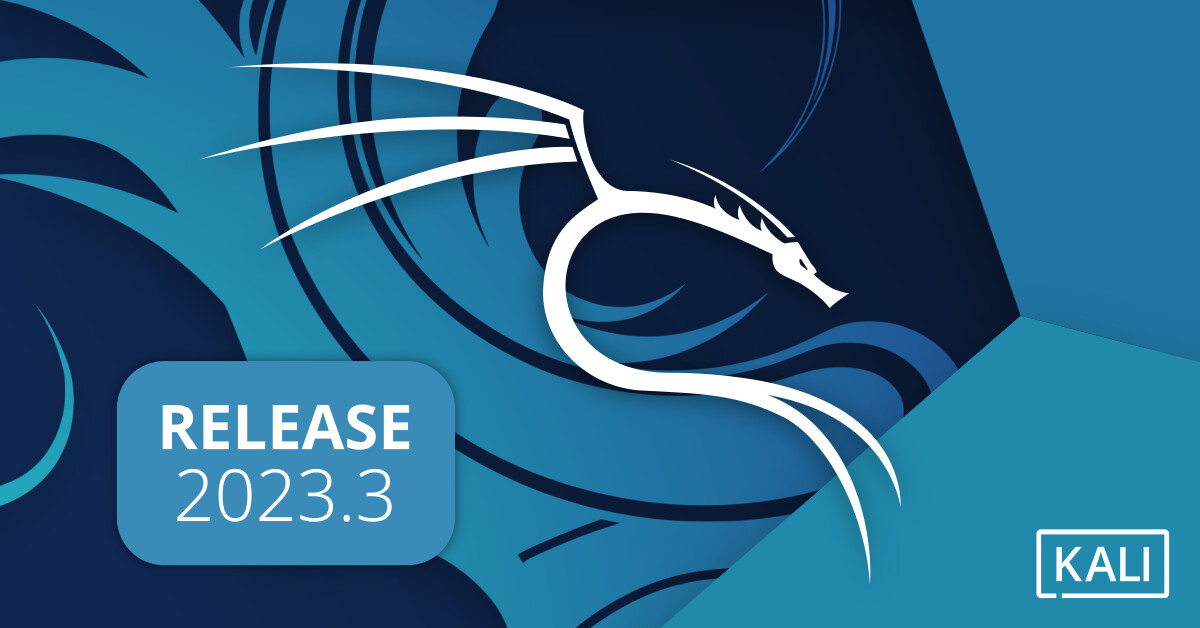 Kali Linux release banner